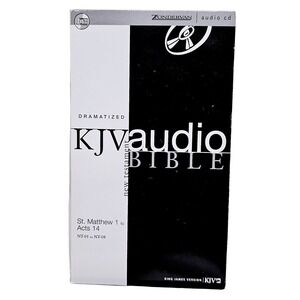 Zondervan KJV Audio Bible CD Dramatized New‎ Testament Matthew Acts 8 Disc Set